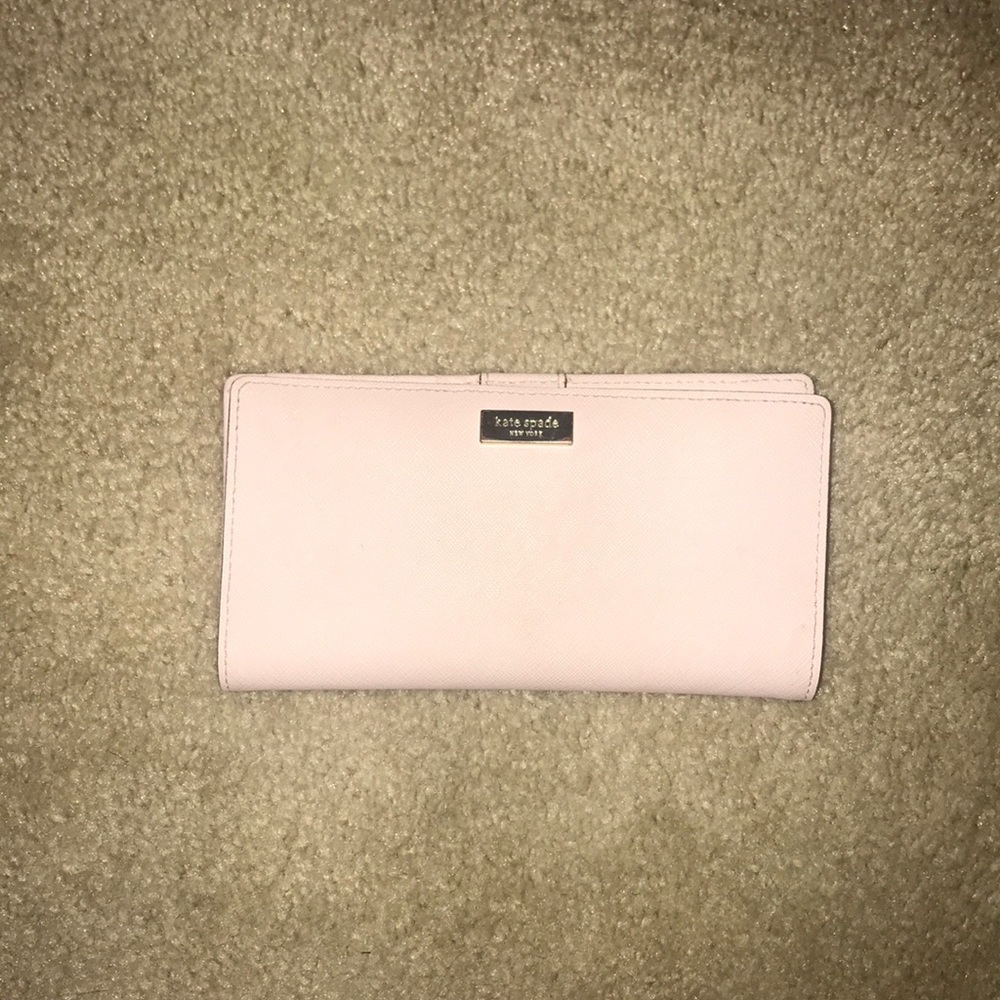 Kate Spade Wallet Pink, Baby Pink